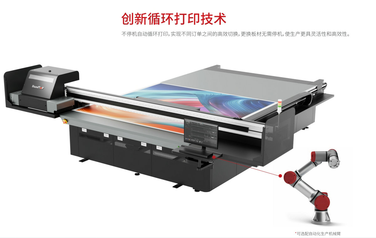 HT2540寬幅高速平板打印機